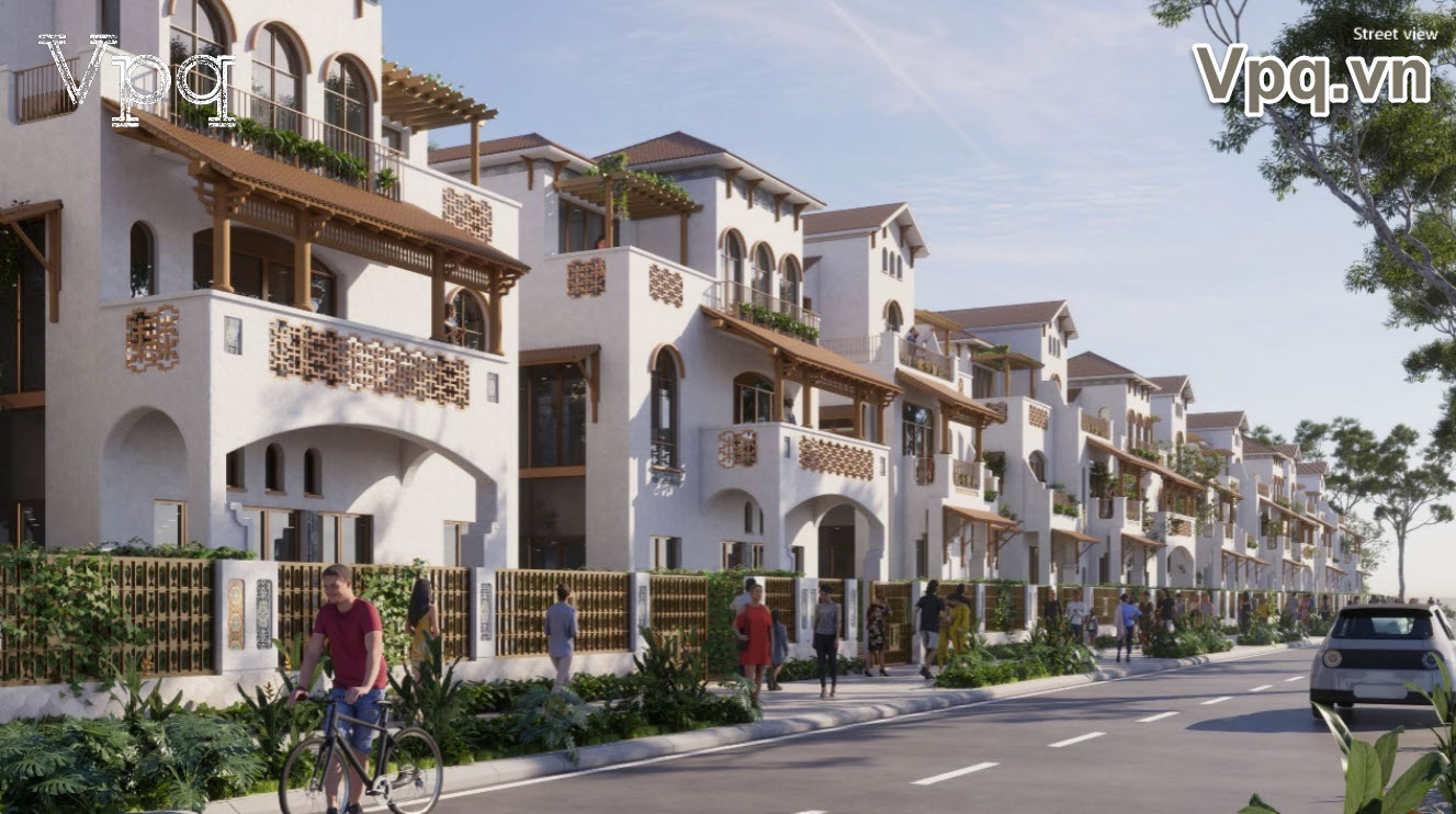 Phối cảnh biệt thự Villa Blanca City Vũng Tàu