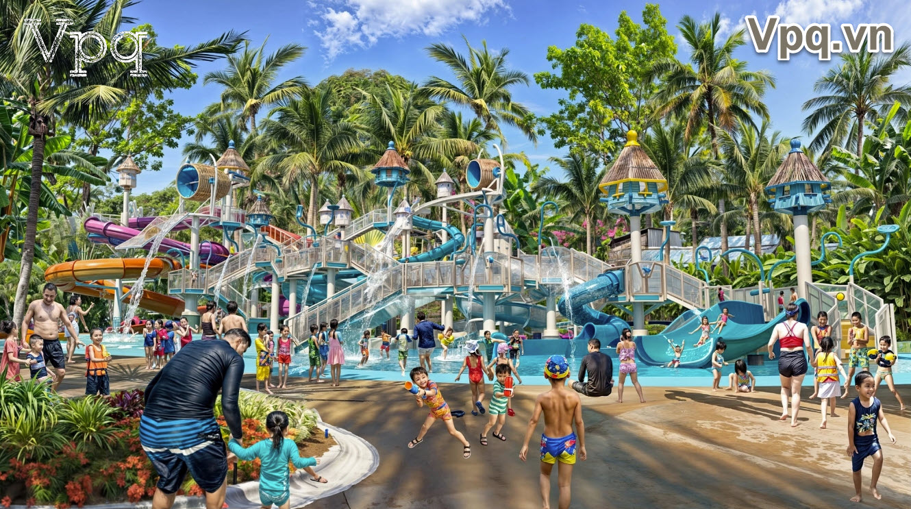 Phối cảnh công viên nước Sun World Vũng Tàu