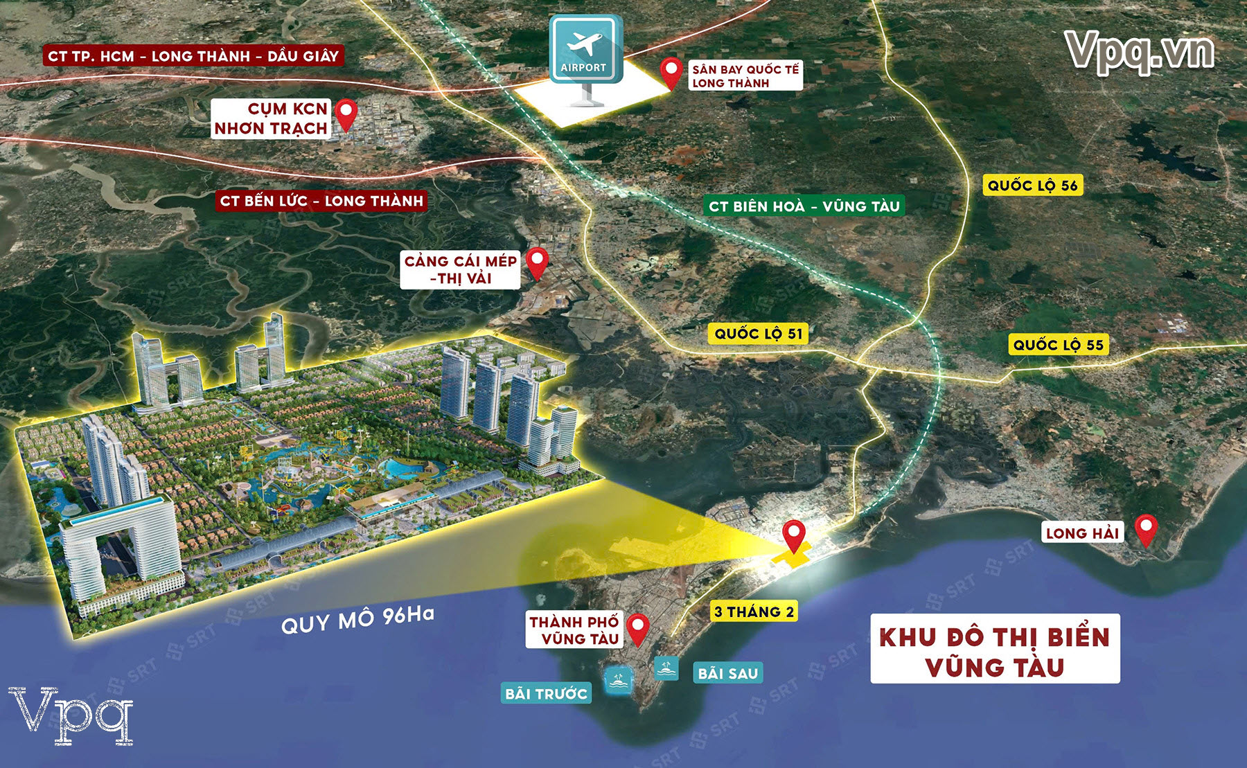 Blanca City Vũng Tàu sở hữu vị trí “kim cương” trên mặt tiền đường 3/2