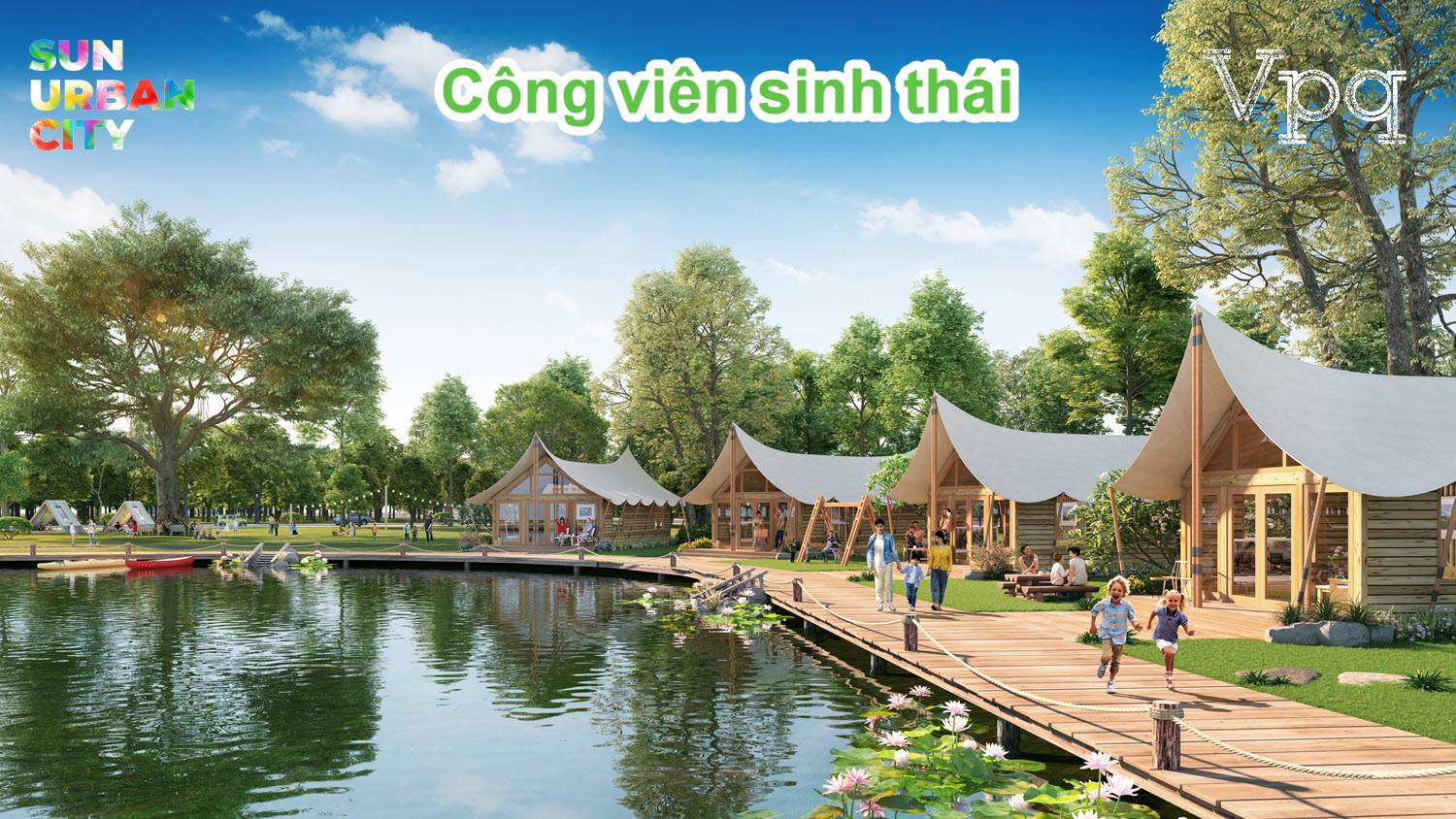 Mô hình công viên sinh thái tại đô thị nghỉ dưỡng Sun Urban City