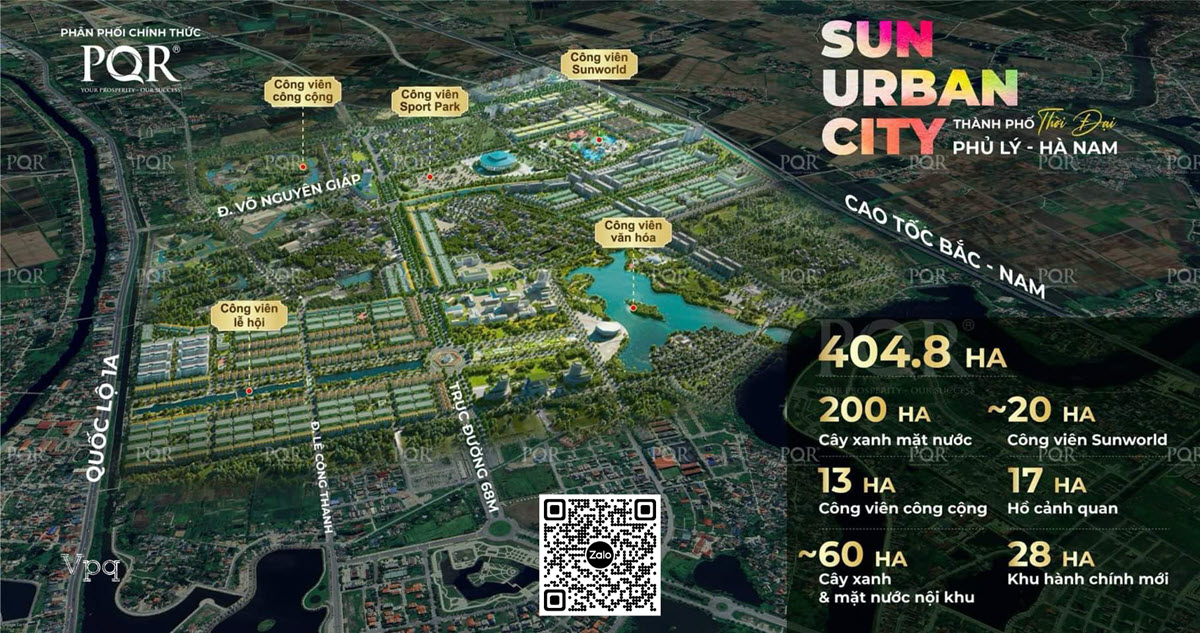 Sun Urban City - Đô thị vệ tinh của Hà Nội