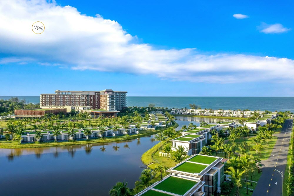 Hình ảnh tổng quan phân khu biệt thự Luxe Lagoon Villas - Movenpick Phú Quốc