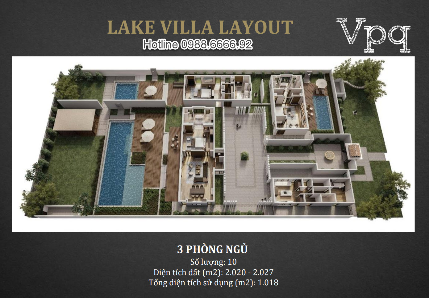 Lake Villa Layout