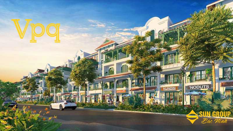 Hình ảnh minh họa nhà phố liền kề Sun Bắc Ninh