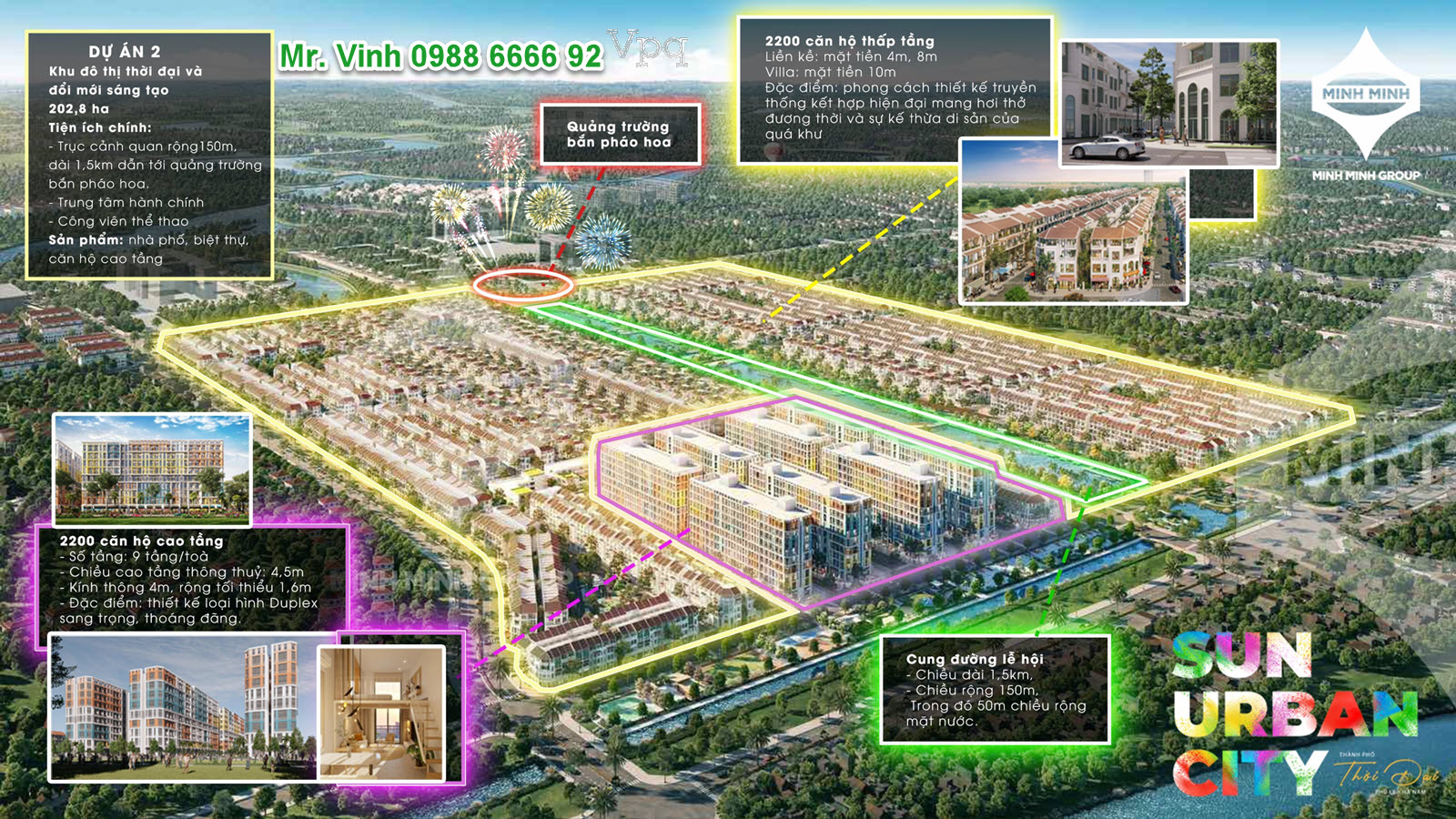 Tổng quan sản phẩm phân khu 1 Sun Urban City Hà Nam