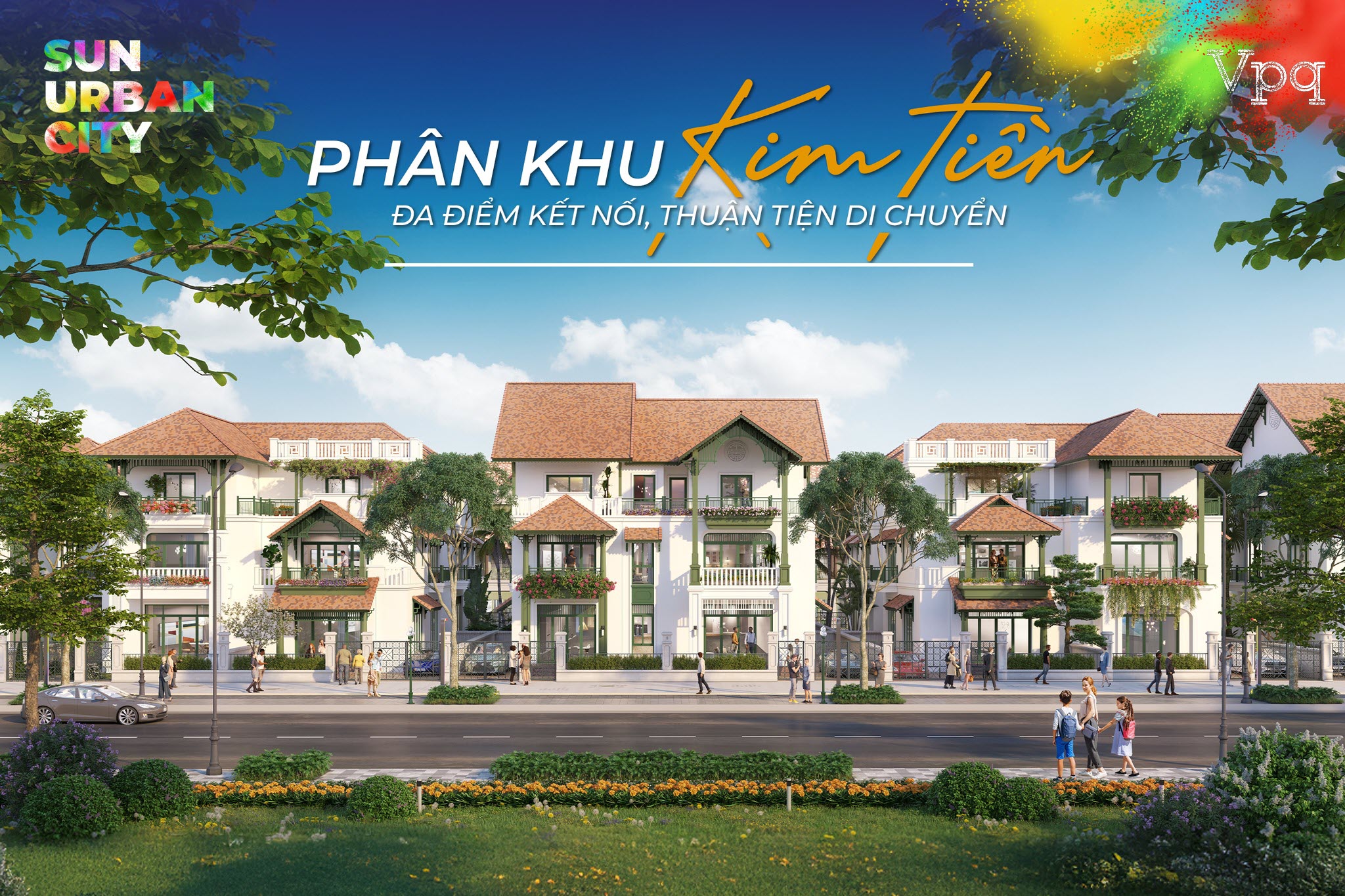 Phối cảnh thiết kế biệt thự Kim Tiền