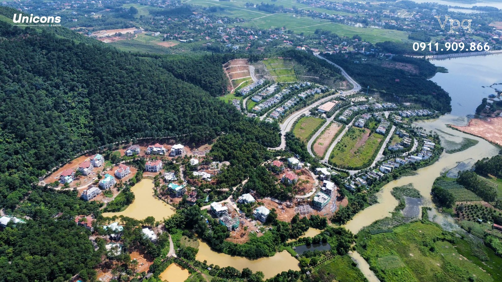 Hình ảnh thực tế khu biệt thự Q1 Farm Zone dự Án Thung Lũng Thanh Xuân