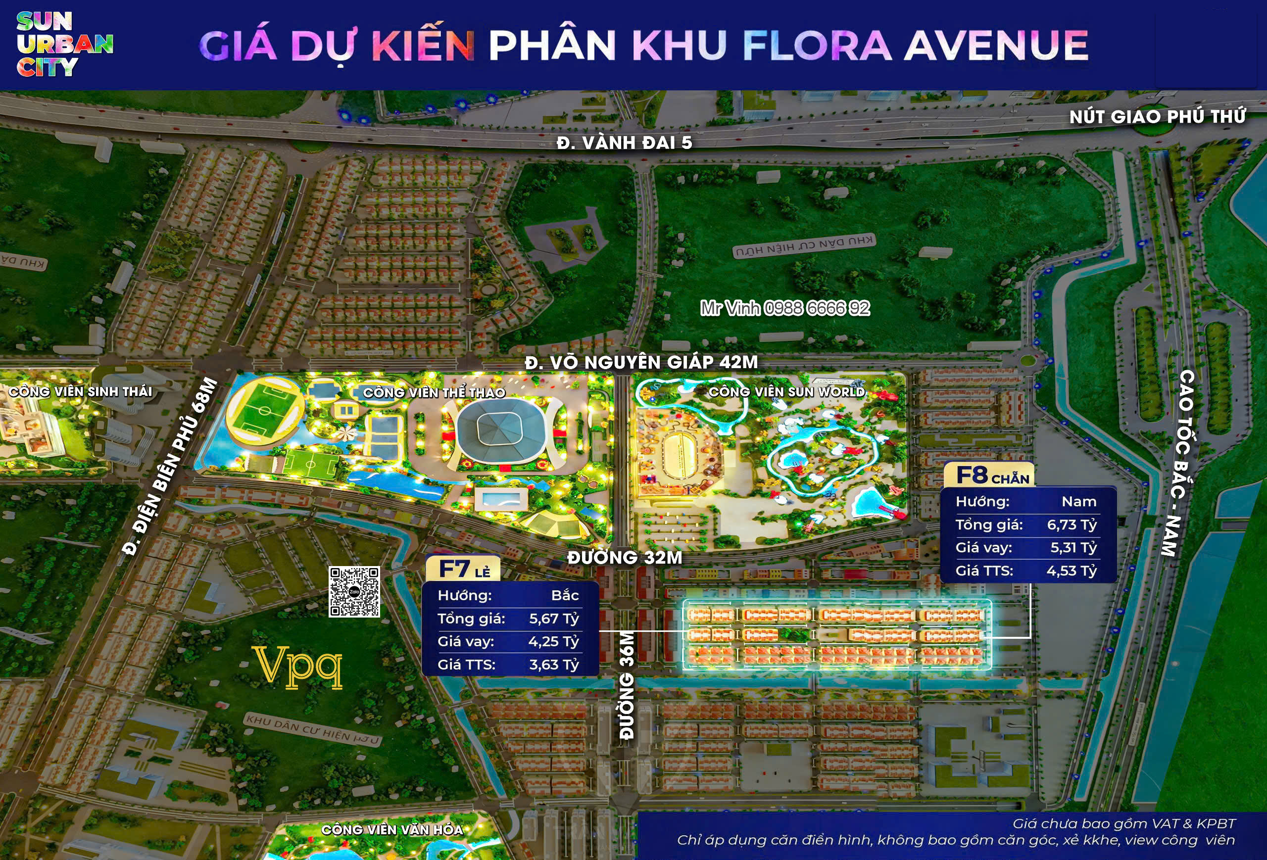Vị trí đắt giá của Flora Avenue