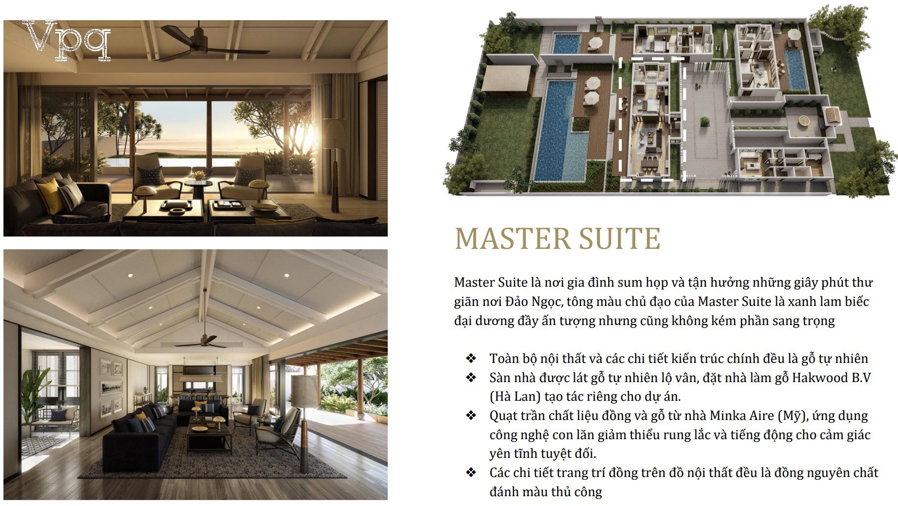 Nội thất phòng Master Suite
