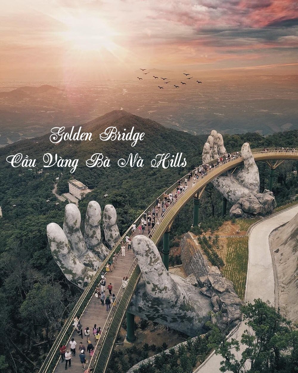 Golden Bridge - Công trình biểu tượng Cầu Vàng Bà Nà Hills