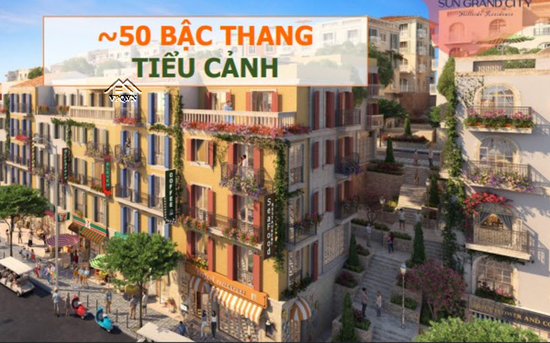 Kiến trúc 50 bậc thang The Center Địa Trung Hải