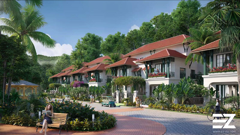 Chỉ 1,8 tỷ sở hữu ngay biệt thự tứ lập P802 Sun Tropical Village