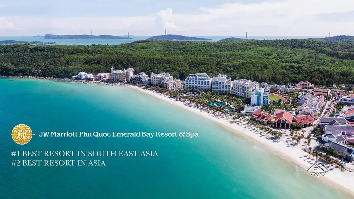 JW Marriott Phu Quoc Emerald Bay là câu chuyện về một trường học giả tưởng bên bãi Kem xinh đẹp