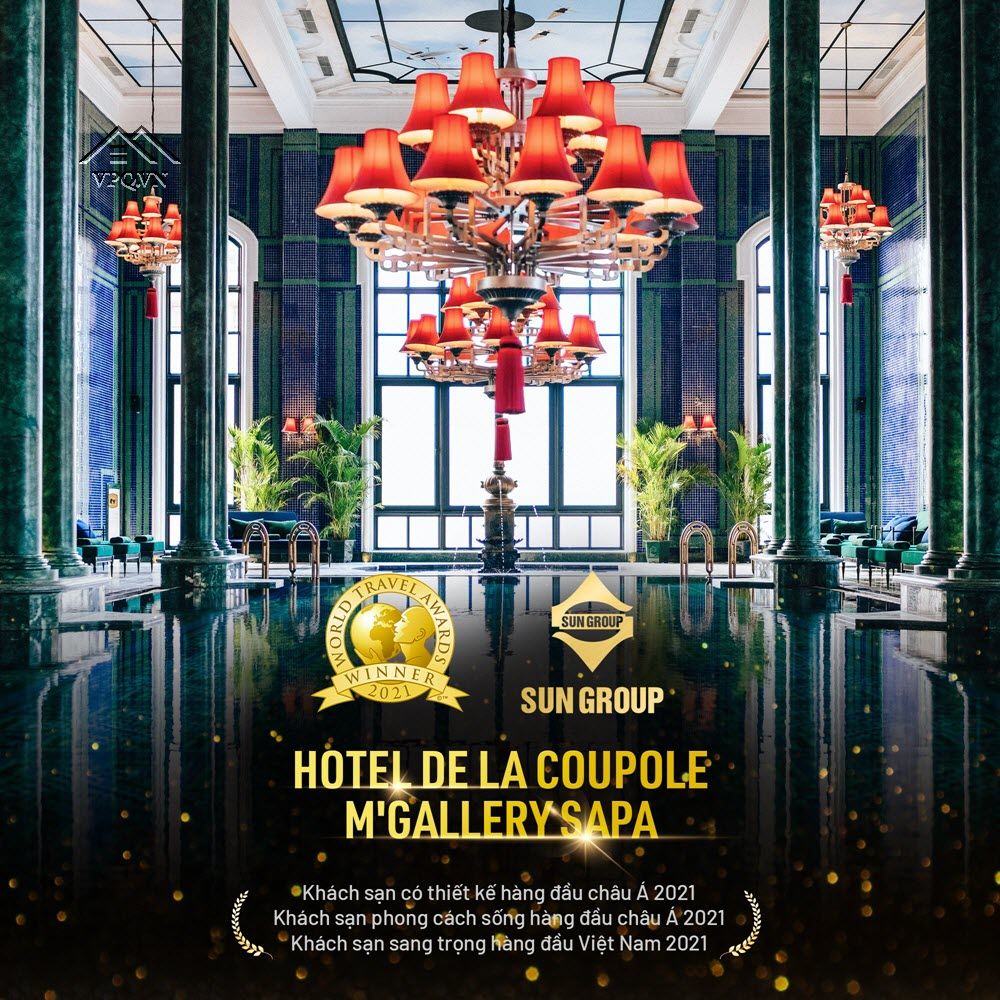 Khách sạn 5 sao Hotel De La Coupole Sapa