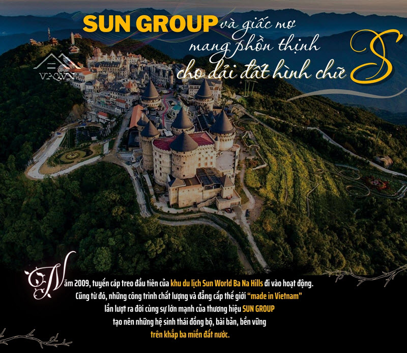 Sun Group và giấc mơ mang phồn thịnh cho dải đất hình chữ S