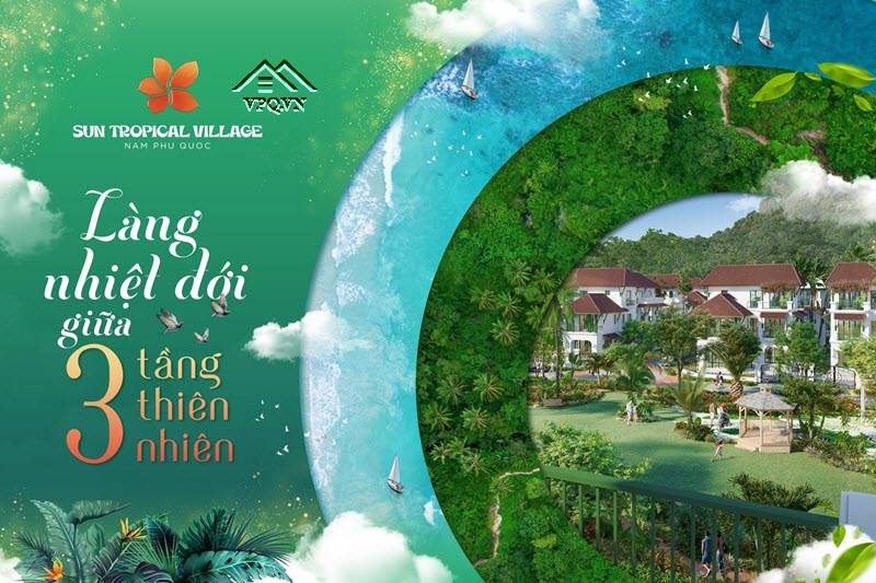 Sun Tropical Village - Ngôi nhà nhiệt đới có Vườn - Rừng - Biển