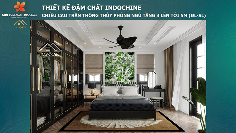 3 Mẫu thiết kế biệt thự Sun Tropical Village Bãi Kem Phú Quốc