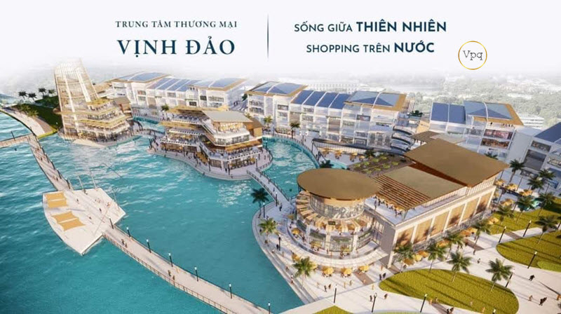 The Island Mall Ecopark - Trung tâm thương mại mặt nước đầu tiên Việt Nam