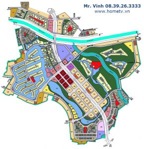 Quy hoạch: 1/500 dự án khu đô thị Ecopark, Văn Giang, Hưng Yên