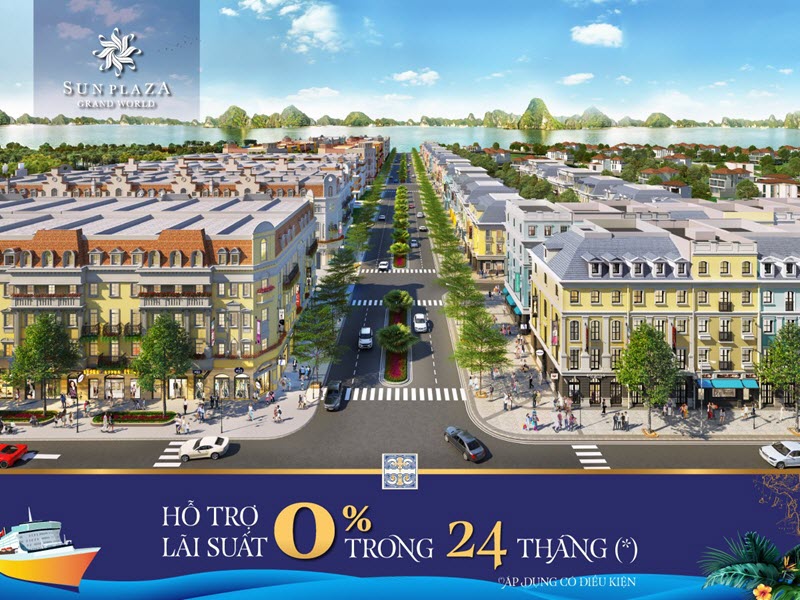 Shophouse Europe Hạ Long - Sun Plaza Grand World [Full]