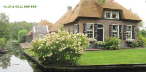 Hình ảnh làng Hà Lan nổi tiếng khắp thế giới