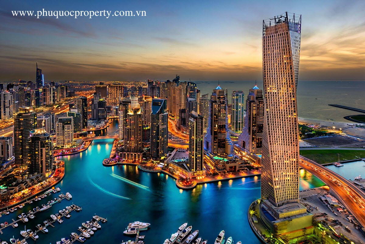 Những tòa cao ốc tạo nên diện mạo hiện đại, năng động cho các TP đảo như Singapore, Dubai…