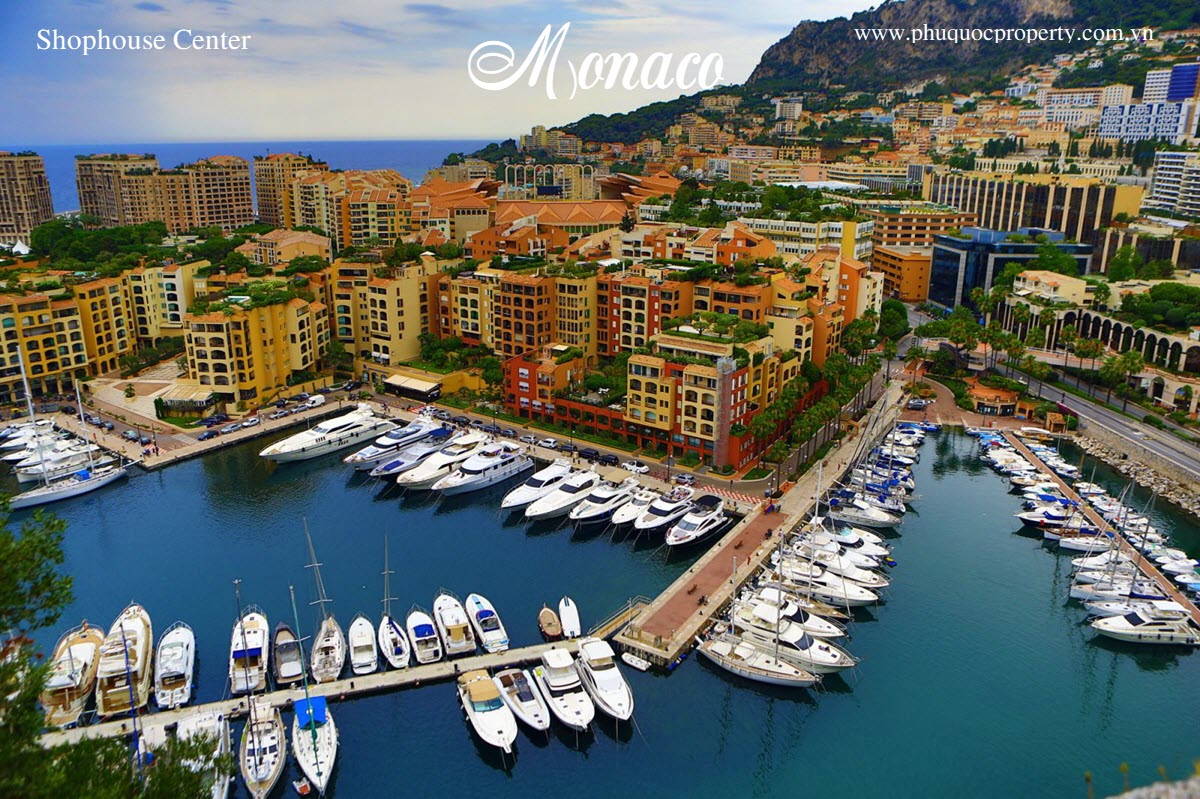 Hình ảnh thành phố Monaco Địa Trung Hải khơi nguồn cảm hứng Shophouse Center